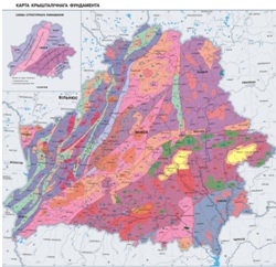 Геологическая карта минской области